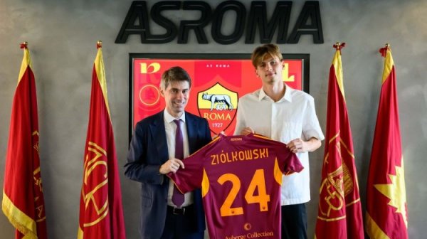 Chính thức: Roma ký trung ương 20 tuổi Thiorkovsky, được báo cáo rằng phí chuyển nhượng là 6,6 triệu